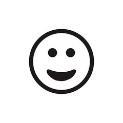 Obraz premium smile emoticons, emoji icon vector