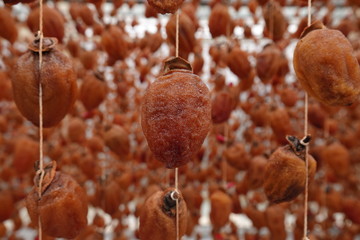dalat natural dried persimmon made by japanese technique