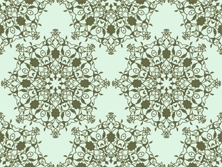Seamless background in arabic or oriental style.