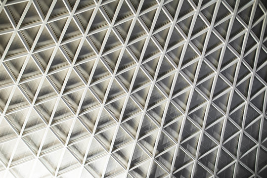 Modern design ceiling construction.