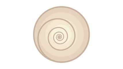 Spiral icon vector design. Spiral logo. Shell icon