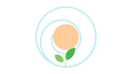 Leaf icon vector design. Leaf logo.