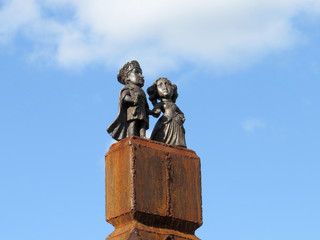 Statue in park