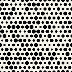 abstract seamless geometric halftone pattern