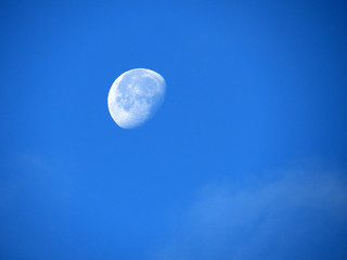 Moon in the sky