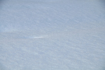 Texture of white fresh snow.