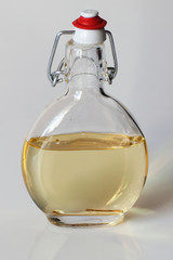 Bottle of vegetable oil