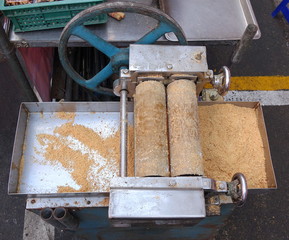 Hand Operated Vintage Peanut Crusher