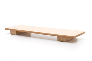 Japanese wooden sushi plate