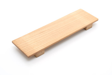 Japanese wooden sushi plate