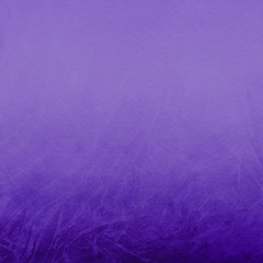 Violet ink and watercolor textures on white paper background. Paint leaks and ombre effects. Hand painted abstract image. © artistmef