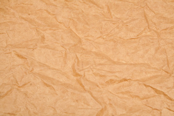 crumpled paper isolated on white background