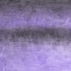 Violet ink and watercolor textures on white paper background. Paint leaks and ombre effects. Hand painted abstract image.