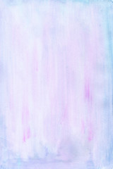 Watercolor pastel texture effect background of blue purple magenta colors