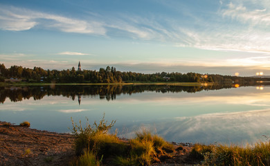 the church of särna in sweden © Dirk