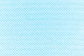 Ocean blue textile background. Silk cloth texture. Fabric pattern.