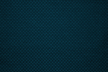 Ocean blue textile background. Silk cloth texture. Fabric pattern.