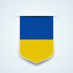 Ukraine Flag coat of arms illustration