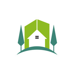 home logo design vector template