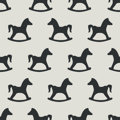 seamless horse pattern