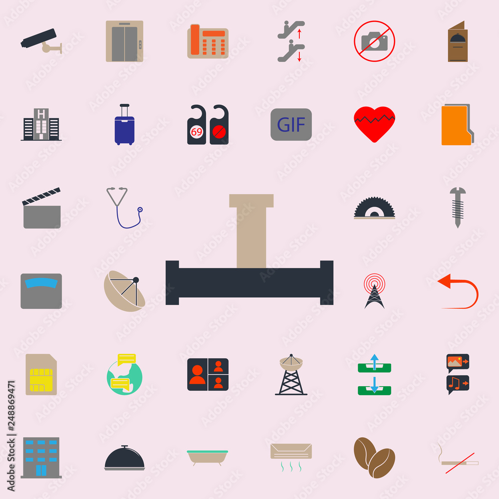 Poster colored arrow back icon. web icons universal set for web and mobile