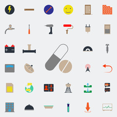 colored no photo sign icon. Web icons universal set for web and mobile