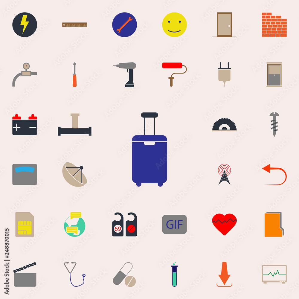 Poster colored folder icon. web icons universal set for web and mobile