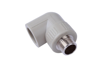 polypropylene-metallic pipe fitting