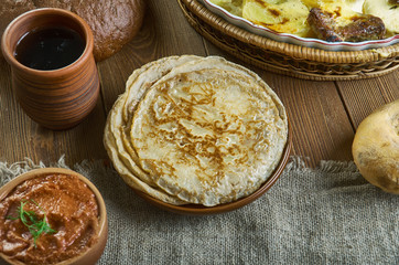 Russian  classic Blini