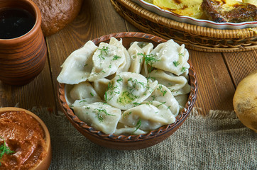 Russian  classic Siberian Pelmeni