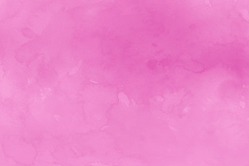 Pink ink and watercolor textures on white paper background. Paint leaks and ombre effects. Hand painted abstract image.