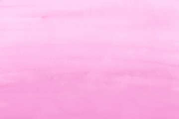 Pink ink and watercolor textures on white paper background. Paint leaks and ombre effects. Hand painted abstract image.