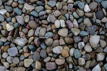 Rocks together in a pile