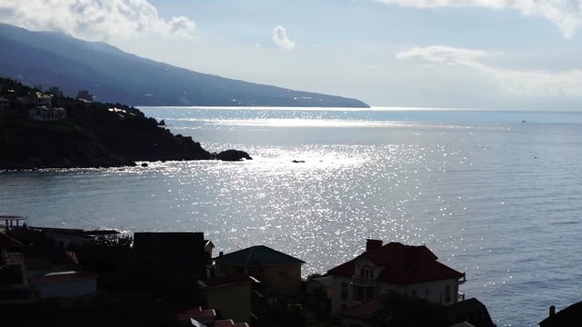 the view from foros in the Eastern part of the coast at day