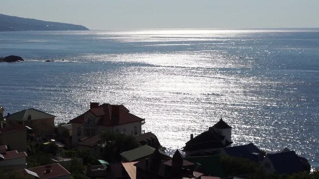 the view from foros in the Eastern part of the coast at day