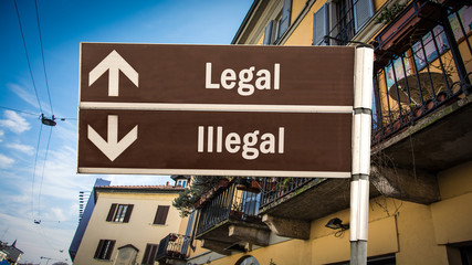 Schild 384 - Legal