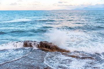 Southern Italian Mediterranean Sea Coast