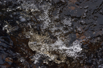 A raging stream.