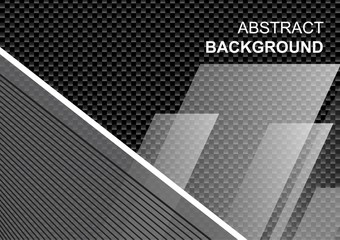 Black abstract tech geometric modern background.Modern shape concept.Black tech stripes abstract