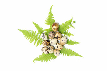 Happy Easter.Set of Easter eggs with different texture on a white background.Spring holiday. Vector foto .Happy easter eggs