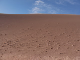 sand dunes in desert Atacama