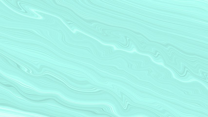 Obraz premium A wave pattern of white and blue. The background is turquoise with streaks and curved lines.