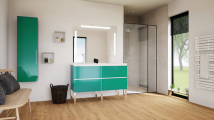 vue 3d salle de bain 06