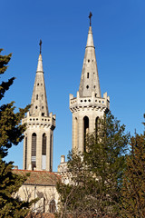 Fototapeta na wymiar Abbaye Saint-Michel de Frigole
