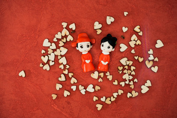 Valentine's Day concept - symbol of love