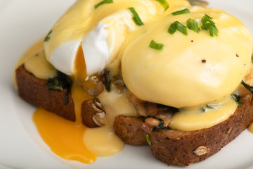 Eggs Benedict for brunch
