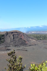 National volcanic park on the Hawaii