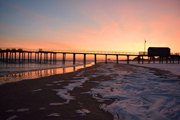 Fototapeta premium Pier Sunrise