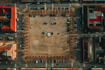 Square top down
