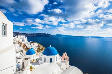 Oia city, Santorini island, Greece